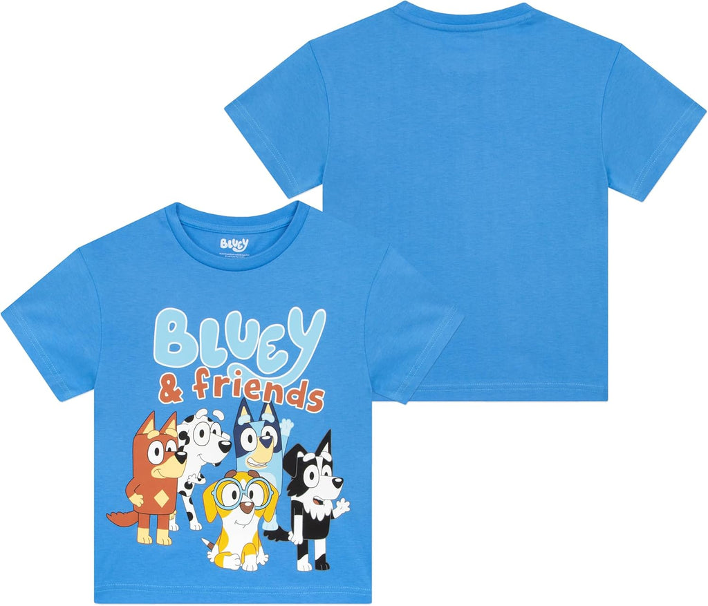 Outfit | Bingo Boys Shorts and and T Shirt | Boys' Outfits & Clothing Sets | Soft Cotton Boys Summer Clothes | Ages 18 Months to 8 Years