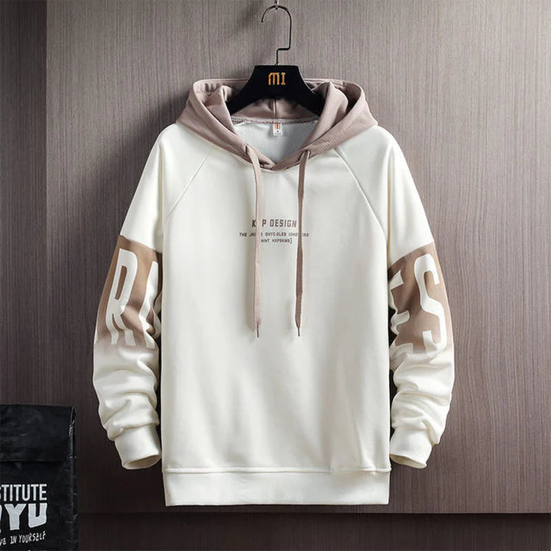 Spring Autumn Men'S Hoodies Kpop Fashion Harajuku Letter Print Hoodies Sweatshirts Men Streetwear Trend Men Clothing Hoodies Men