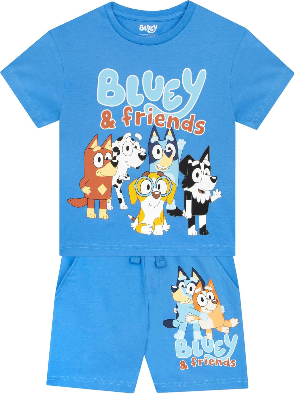 Outfit | Bingo Boys Shorts and and T Shirt | Boys' Outfits & Clothing Sets | Soft Cotton Boys Summer Clothes | Ages 18 Months to 8 Years
