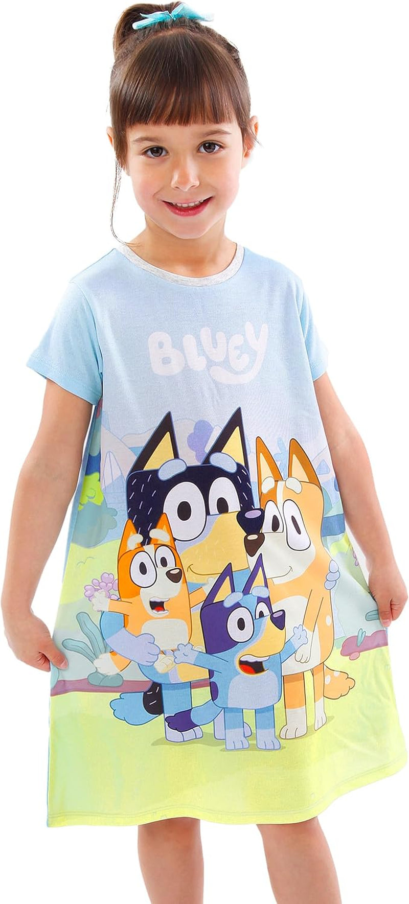 Nightdress | Short Sleeve Girls' Nighties | Nightie for Kids