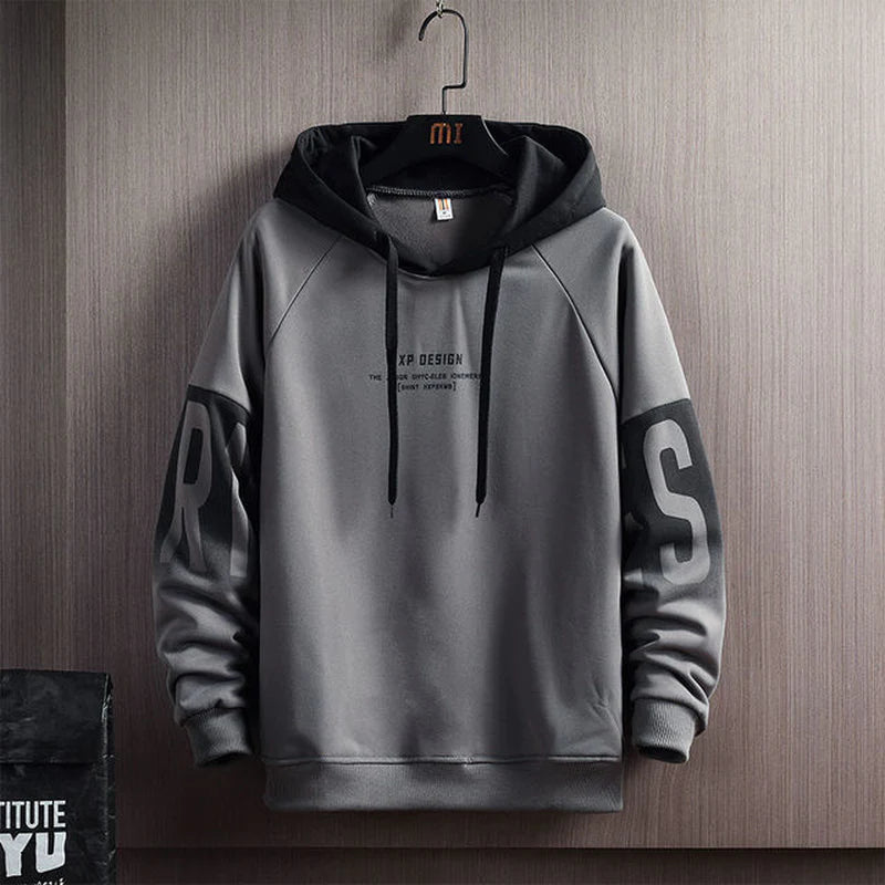 Spring Autumn Men'S Hoodies Kpop Fashion Harajuku Letter Print Hoodies Sweatshirts Men Streetwear Trend Men Clothing Hoodies Men