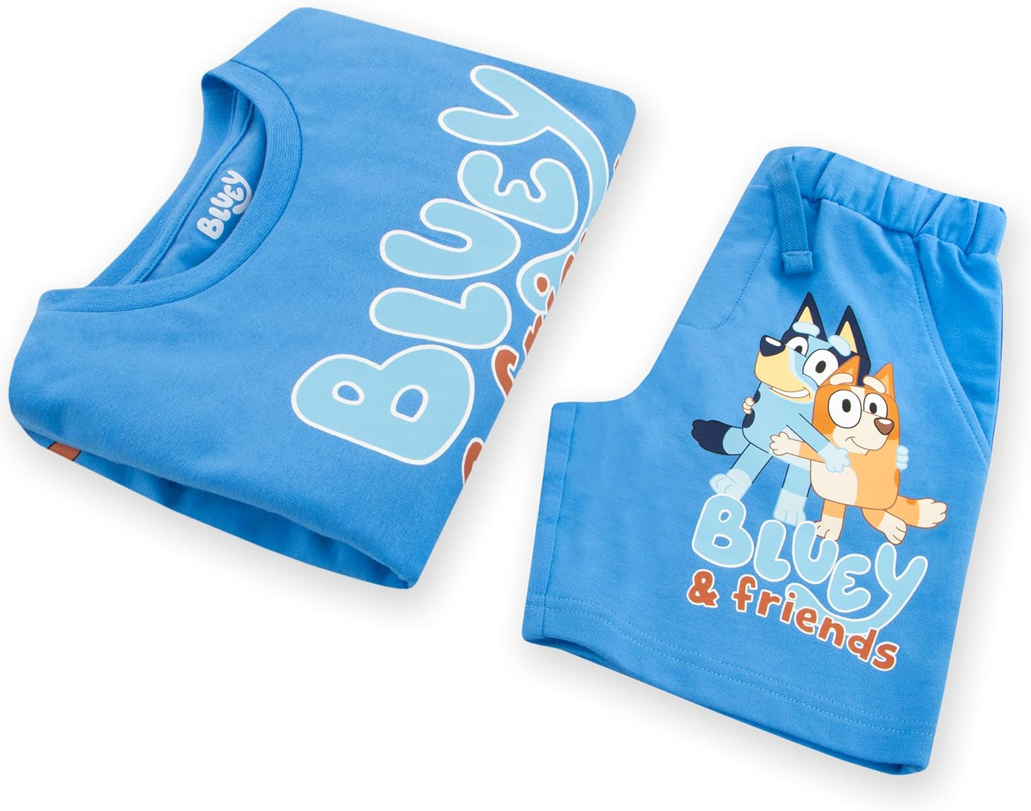 Outfit | Bingo Boys Shorts and and T Shirt | Boys' Outfits & Clothing Sets | Soft Cotton Boys Summer Clothes | Ages 18 Months to 8 Years