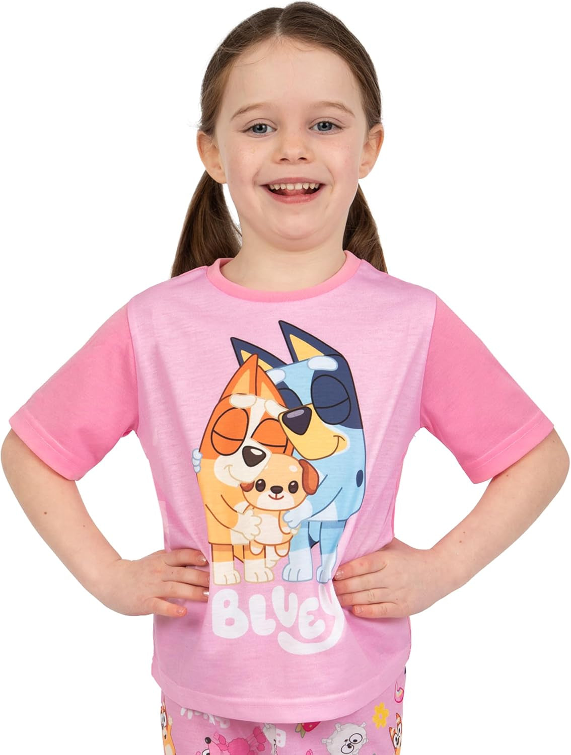 Pyjamas | Bingo Girls Pyjamas | 2 Pack Kids Pjs | Pack of 2 Girls' Pyjama Sets | Ages 18 Months to 8 Years